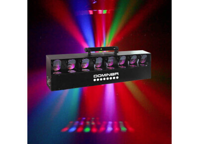 Equinox EQLED53 - Domin8R - Multi-effets 8 Scanners