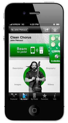 TC Electronic TonePrint App on Android