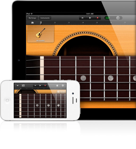 GarageBand sur iOS compatible Audiobus