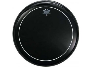 Remo Pinstripe Ebony Bass Drumhead 22"