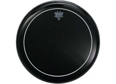 Remo Pinstripe Ebony Bass Drumhead 22"
