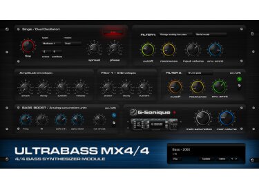 G-Sonique UltraBass MX4/4