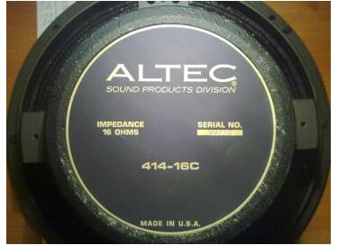 Altec 414-16C