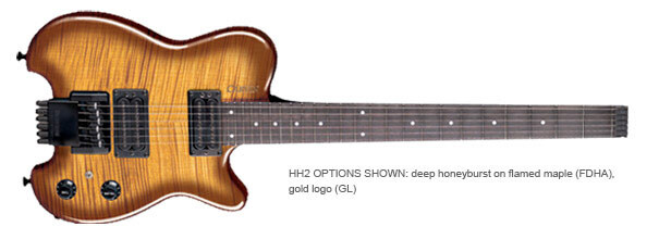 Allan Holdsworth Headless Guitars