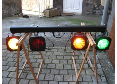 Lightmaxx Barre DMX avec Par 56 courts