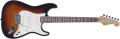 Fender sort VG Strat à émulation