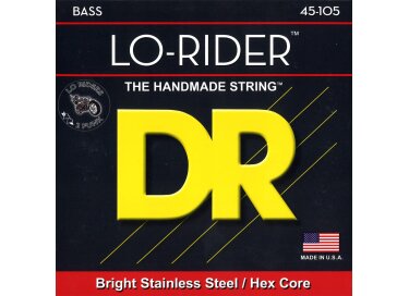 Dr Strings Lo-Rider Stainless Steel Bass 4-String