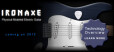 La guitare virtuelle IronAxe en version 1.5
