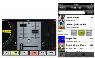 MixVibes CrossDJ Remote et CrossDJ Free