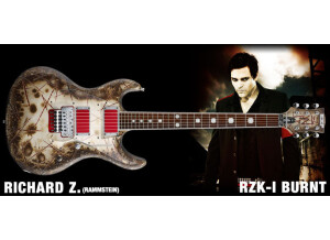 ESP RZK-1 Burnt Richard Z. Kruspe