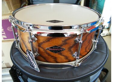 Craviotto Custom Shop Solid Ash with Walnut Stain 13x5,5