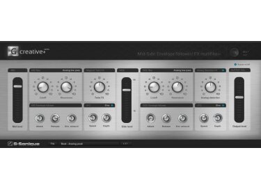 G-Sonique Mid-Side Envelope Follower FX multi-filter+