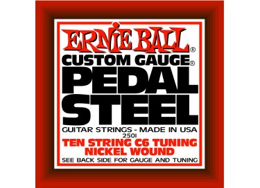 Ernie Ball Pedal Steel Nickel Wound 10-String C6 Tuning