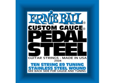Ernie Ball Pedal Steel Stainless Steel Wound 10-String E9 Tuning
