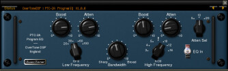 OverTone PTC-2A EQ now available as VST for Mac