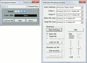 MathAudio Microphone Corrector
