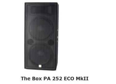 the box PA 252 ECO MKII