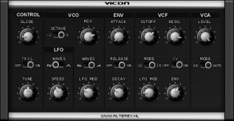 Alterex Updates ViCON