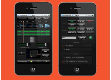 Sonokinetic Trailer Voice App