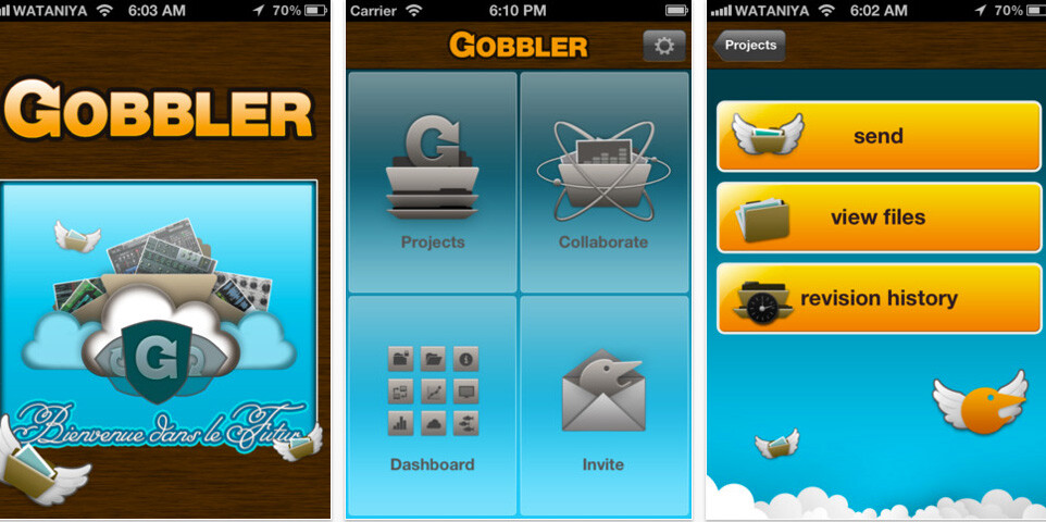 Gérez votre compte Gobbler sur iOS