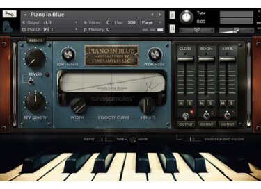 Cinesamples Piano in Blue