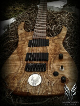 Hufschmid Guitars H7 Old Growth Spalted Maple top