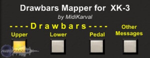 Midikarval Drawbars Mapper for XK-3 [Donationware]