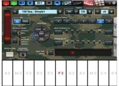 Yamaha Synth Arp & Drum Pad