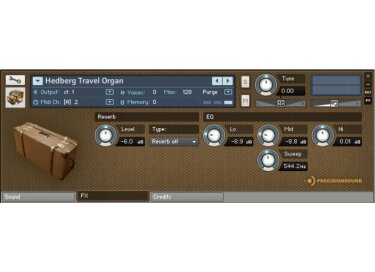 Precision Sound Hedberg Travel Organ