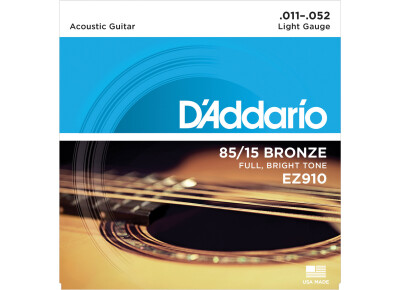 D'Addario 85/15 American Bronze Acoustic