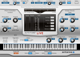 Antares Systems Auto-Tune Live