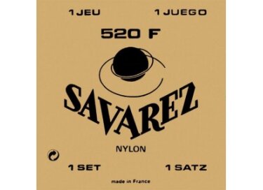 Savarez 520F High Tension w/ Silver Wound G String