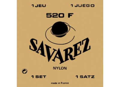 Savarez 520F High Tension w/ Silver Wound G String
