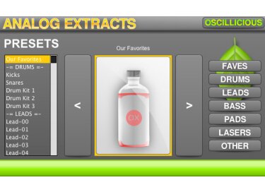 Oscillicious Analog Extracts