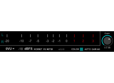 Hornet Plugins VUMeter