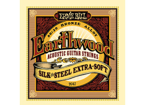 Ernie Ball EarthWood 80/20 Bronze Silk & Steel