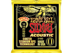 Ernie Ball Coated Titanium RPS Acoustic Slinky
