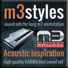m3styles Acoustic Inspiration Karma-fied Sound Set for Korg M3