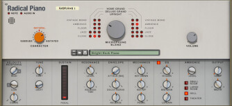 Reason Studios Radical Piano Rack Extension