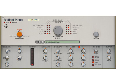 Reason Studios Radical Piano Rack Extension