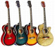 Indiana Guitars Madison Flame Top