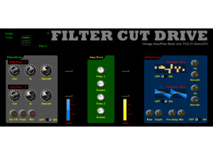 SonicXTC Filter Cut Drive