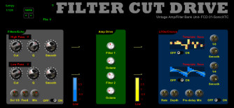 SonicXTC Filter Cut Drive