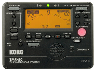 Korg TMR50, accordeur, métronome et enregistreur