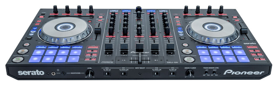 The DDJ-SX in a limited golden edition