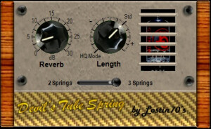 Lostin70's Devil's Tube Spring Reverb (freeware)