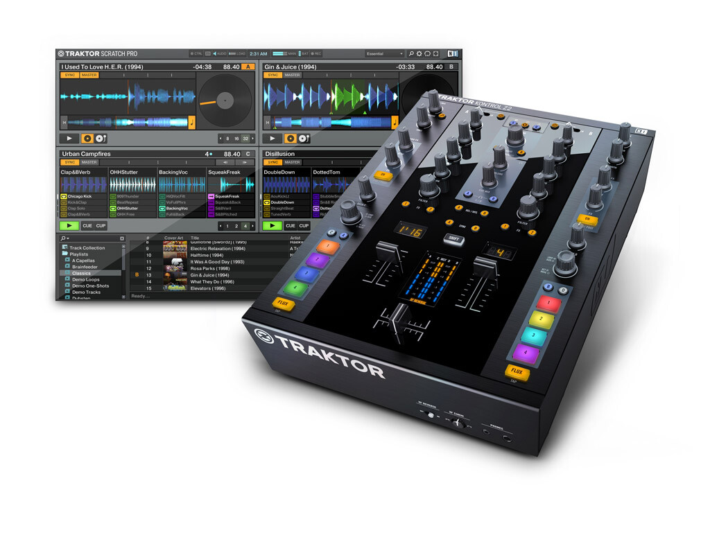 NI Kontrol Z2 2+2 Channel Mixer/DJ Controller