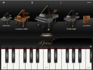 Mises à jour des pianos IK pour iPad