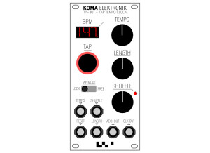Koma Elektronik TP-301 - Tap Tempo Clock
