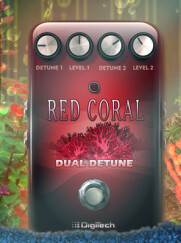 DigiTech Red Coral, double detune pour iStomp
